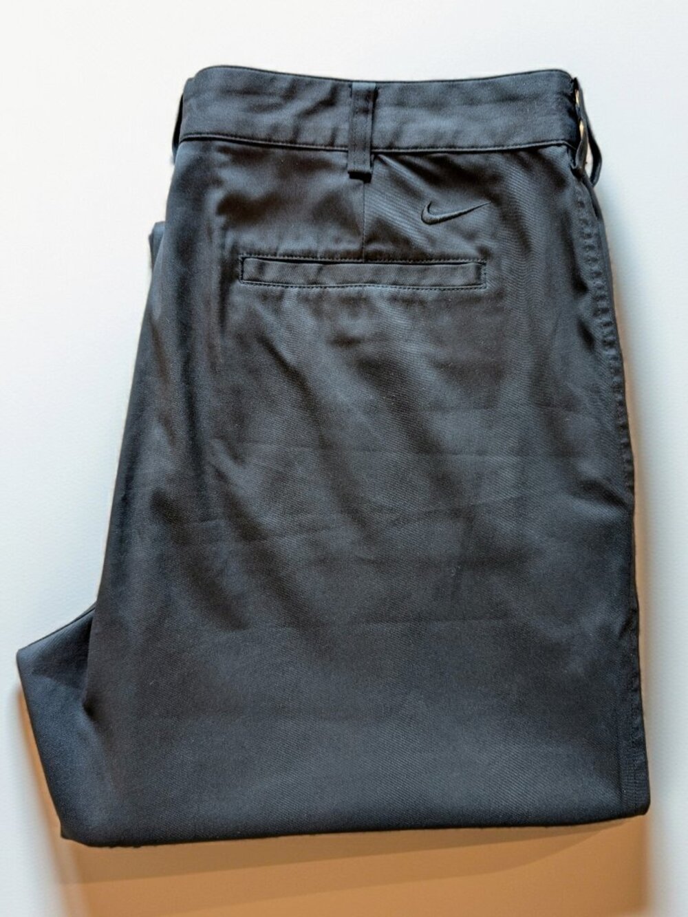 Nike Men's Black Dress Pants - Straight Cut